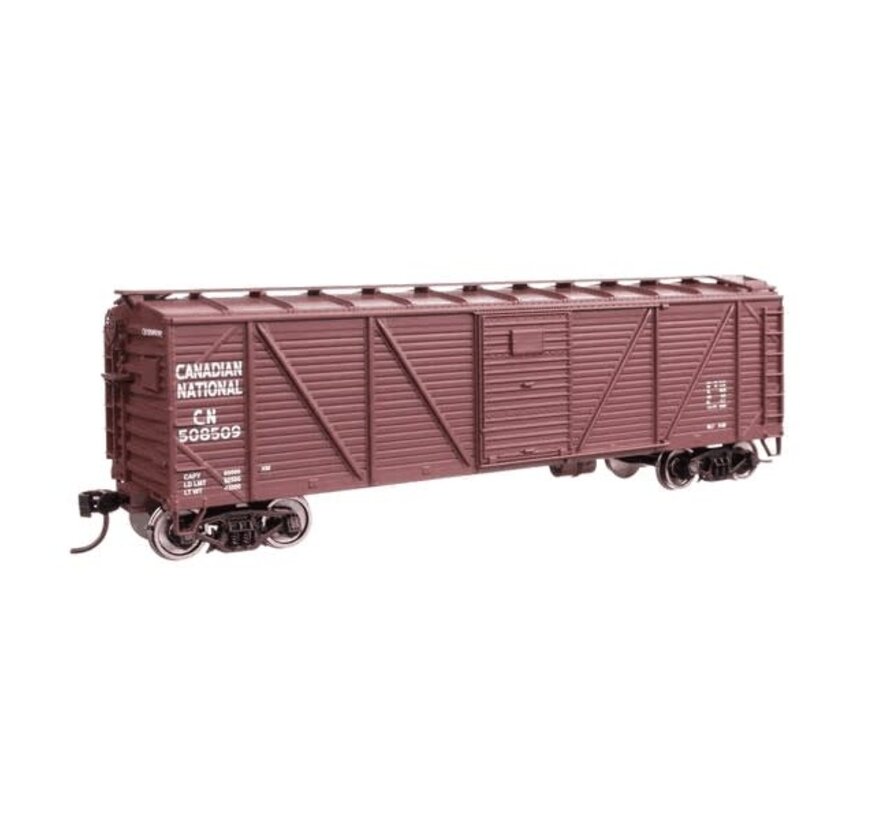 Walthers : HO CN 40' steel Box #508509