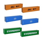 ATLAS Atlas : O 40' Hi Cube Container asst.(6-pcs)