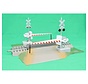 Lionel : O  FasTrack - Grade Crossing w/ Gates & Flashers (UPDATED)