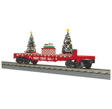 MTH MTH : O Christmas Flatcar Gondola