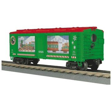 MTH MTH : O Christmas Boxcar Operating