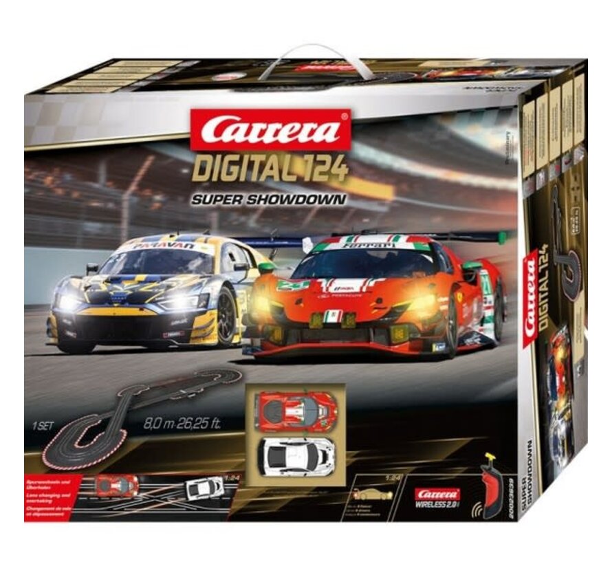 Carera : Digital 124 Super Showdown Wireless  SET