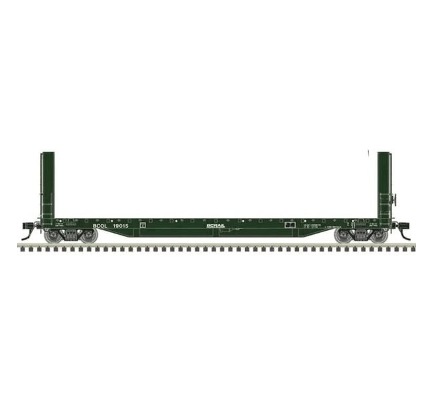 Atlas : HO BC 51' Flatcar Bulkhead