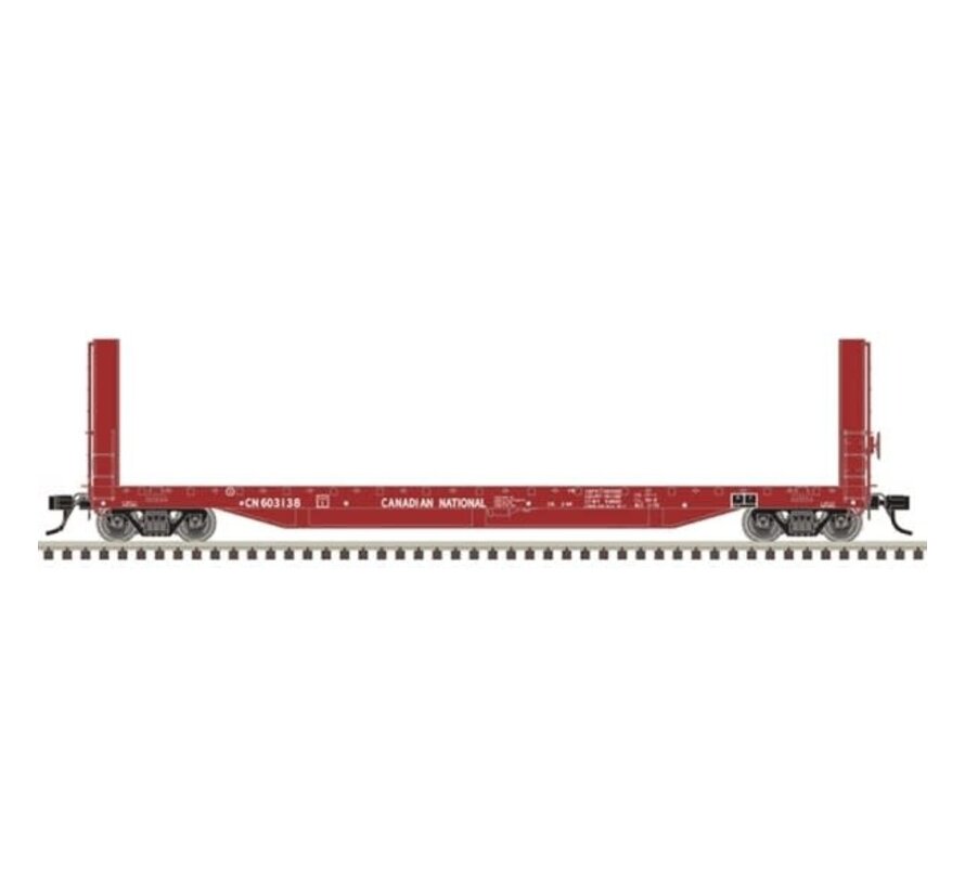 Atlas : HO CN 51' Flatcar Bulkhead #603138