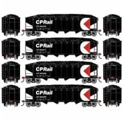 ATHEARN Athearn : HO CP 40' 4-Bay Hopper (4-car set)