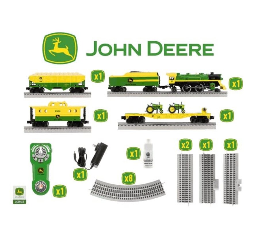 Lionel : O John Deere LionChief Steam Set