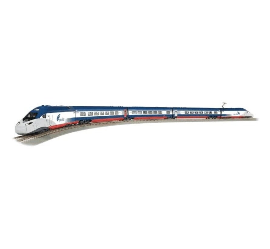 Bachmann : HO Amrak Acela II Set (DC)