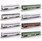 KATO Kato : N Amtrak Rainbow Era 8-cat Set