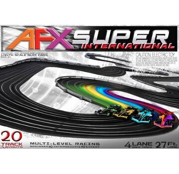 AFX AFX : Super International 4 Lane Set