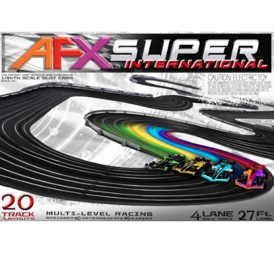 AFX : Super International 4 Lane Set