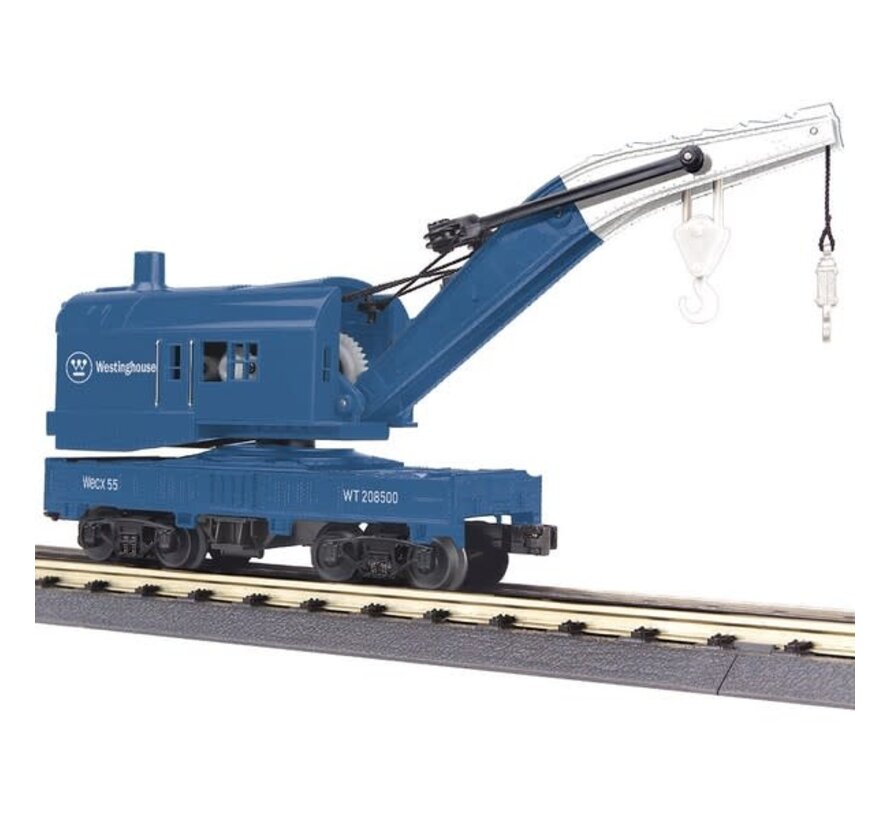 MTH : O Westinghouse Crane + Tender Set (2pcs)