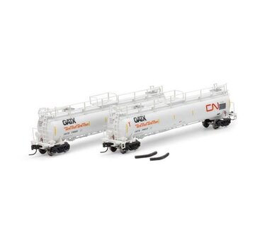 ATHEARN Athearn : N CN Tank Train A&B CGTX