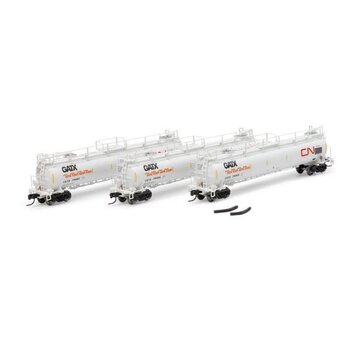 ATHEARN Athearn : N CN Tank Train Intermediate (3- car)