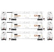 ATHEARN Athearn : HO CN Tank Train Intermediate #79005 (3-car)