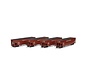 Athearn : HO CN Offset Coal Hopper SET ( 4-car)