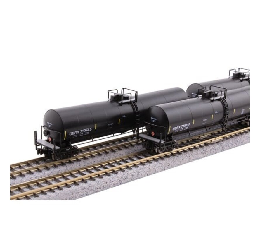 Kato : N Greenbrier Tank Car Set (8-car)