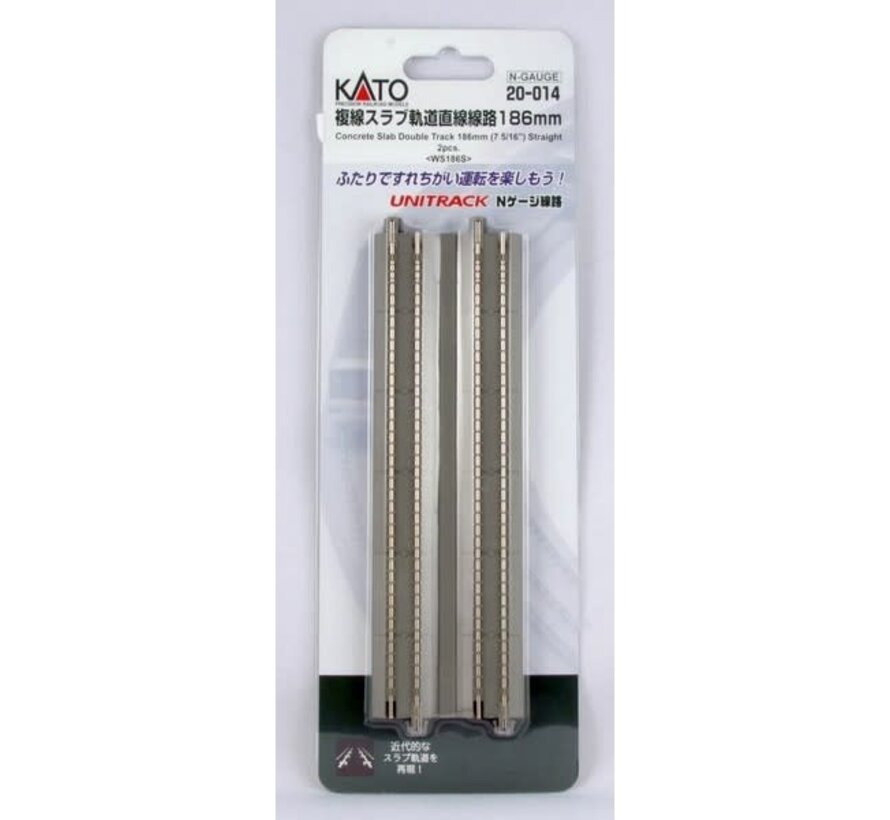 Kato : N Concrete Slab Double 186mm