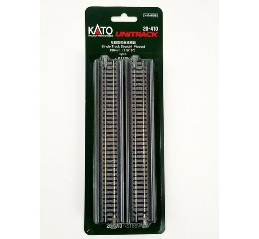 Kato : N Single Viaduct 186mm