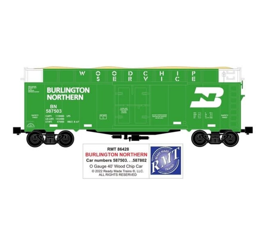 RMT : O BN Woodchip Car