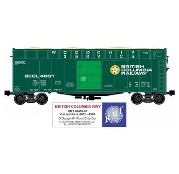 RMT RMT : O BC Woodchip Car