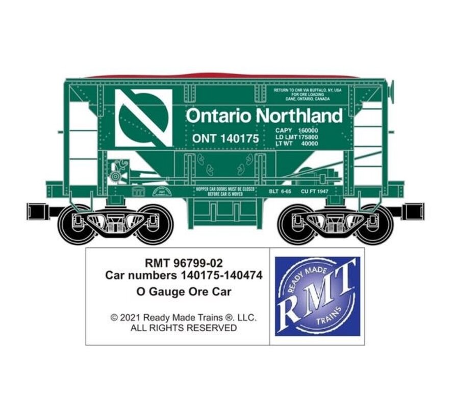 RMT : O ON Ore Car
