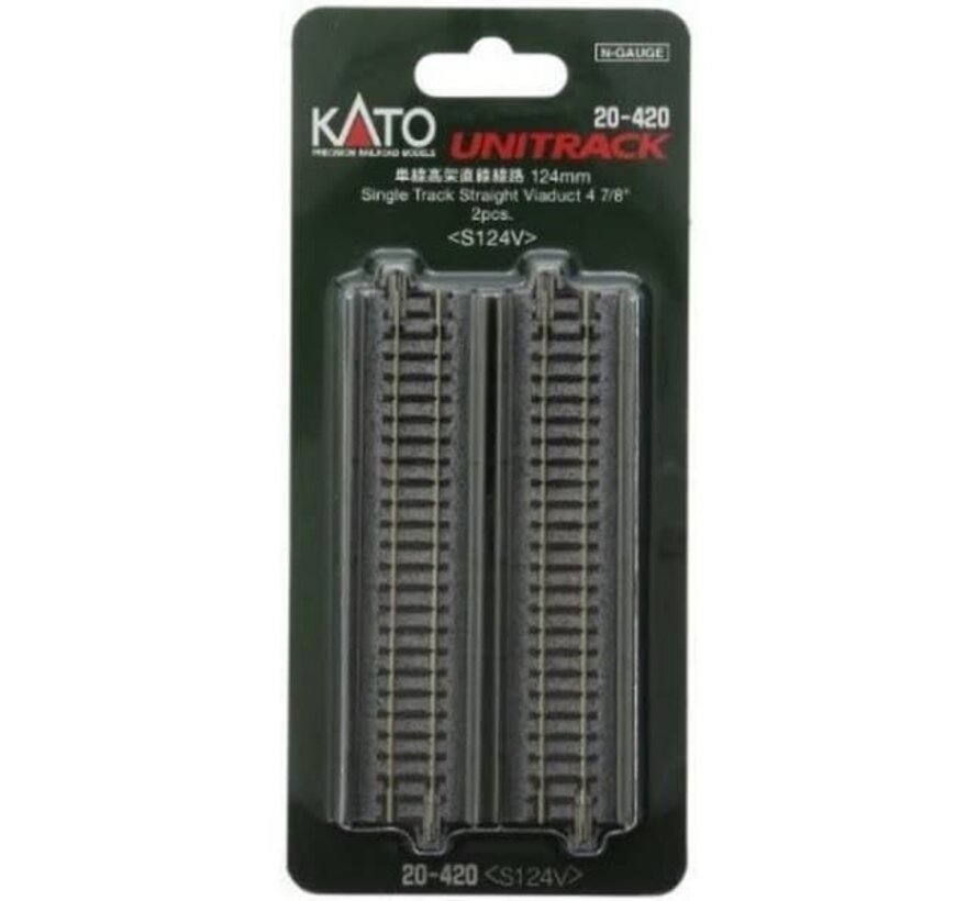 Kato : N 124mm Single Str. Viaduct