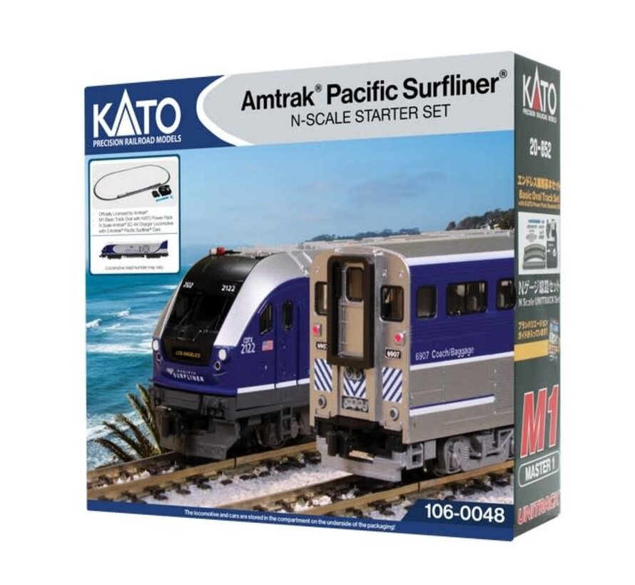Kato : N SC-44 Amtrak Surfliner SET