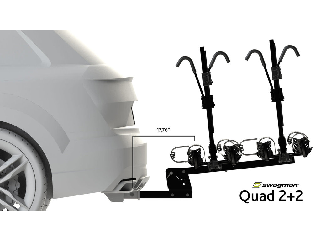 Swagman quad platform bike rack hotsell