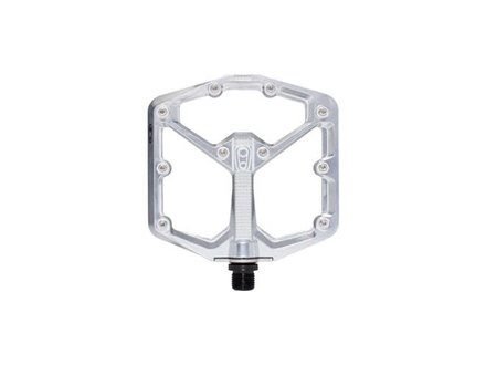Crankbrothers Crankbrothers Stamp 7 Large High Polish Silver Pedals Crankbrothers Crankbrothers Stamp 7 Large High Polish Silver Pedals