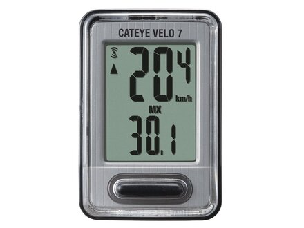 CatEye Cyclomètre Cat Eye, Velo 7 (CC-VL520) CatEye Cyclomètre Cat Eye, Velo 7 (CC-VL520)