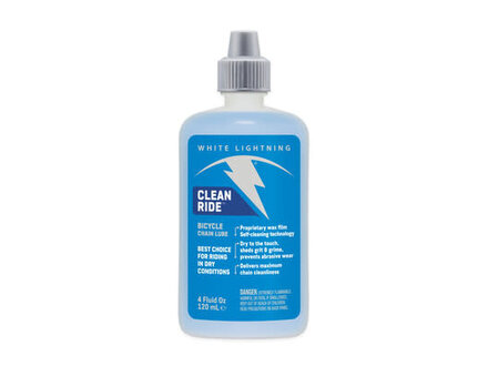 White Lightning White Lightning Clean Ride  lube 4oz White Lightning White Lightning Clean Ride  lube 4oz