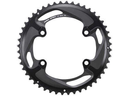 Shimano Shimano FC-RX810-2 GRX Double Chainrings 11sp 48 Tooth Outer x 110mm BCD Asym. 4-Bolt
