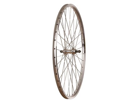 Wheel Shop Wheel Shop Touring - 700C - Evo Tour 19 Silver/Stainless Rear Wheel Shop Wheel Shop Touring - 700C - Evo Tour 19 Silver/Stainless Rear