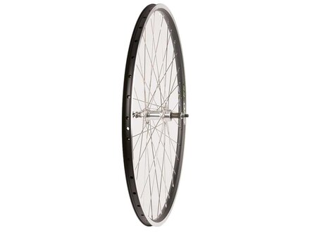 Wheel Shop Rear Wheel Shop Wheel Touring - 700C - Evo Tour 19 Black/Stainless Wheel Shop Rear Wheel Shop Wheel Touring - 700C - Evo Tour 19 Black/Stainless
