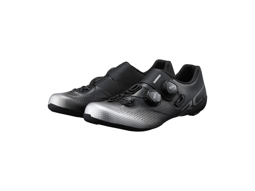 Chaussures De Cyclisme Sur Route Shimano RC7W Femme - Taille EU 40 / US 8, Blanc, Fermeture Dial, Neuves
