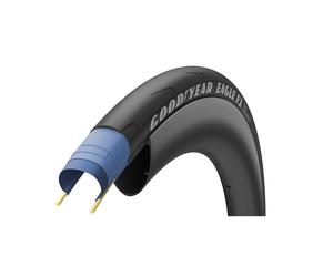 Pneu Vélo De Route Tubeless Goodyear Eagle 700x25c - Noir - Neuf En Emballage