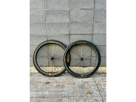Black inc. Black inc Gold Edition 45 Ceramic Speed Wheel Set Black inc. Black inc Gold Edition 45 Ceramic Speed Wheel Set