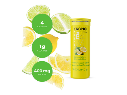 Krono Comprimés  d'électrolytes  effervescents Krono 10comp