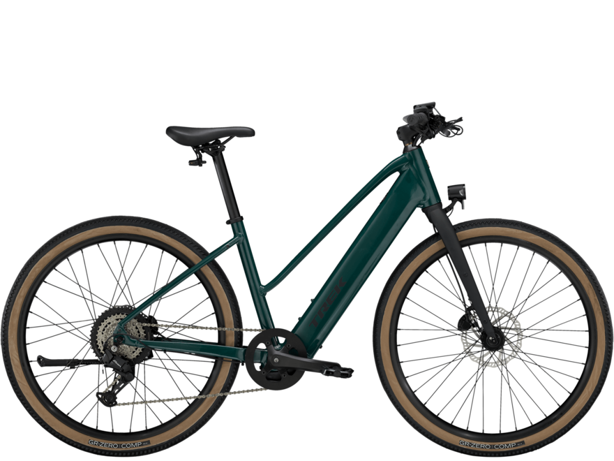 Trek 2026 FX+ 7 Mid-step Lichen Green Gloss - Cycle Dupuis