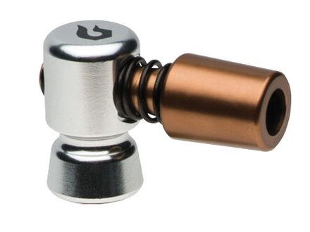 Blackburn Gonfleur Blackburn Wayside CO2 Thread On Inflator Metallic Silver Blackburn Gonfleur Blackburn Wayside CO2 Thread On Inflator Metallic Silver
