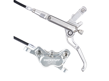 trickstuff Frein TrickStuff Direttissima Kevlar 4 Pistons Argent trickstuff Frein TrickStuff Direttissima Kevlar 4 Pistons Argent