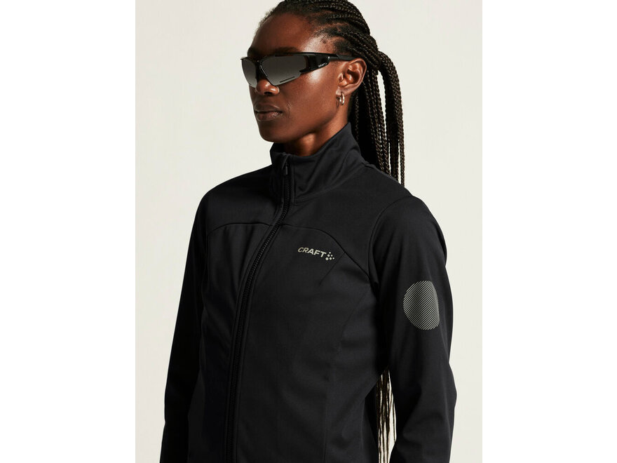 Gilet De Vélo Rapha Core Femme - Extra Petit - Noir - 100% Polyester