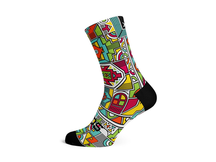 SOX SOX Ndebele Cycling Socks SOX SOX Ndebele Cycling Socks