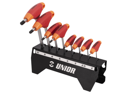Unior Unior HEX Wrench Set 2-10 with Holder Unior Unior HEX Wrench Set 2-10 with Holder