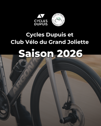 Cycles Dupuis renouvelle son partenariat avec le Club de vélo du Grand Joliette