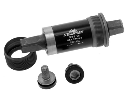 Sunrace Sunrace BBS15 Square Taper Bottom Bracket (68 mm,118mm)