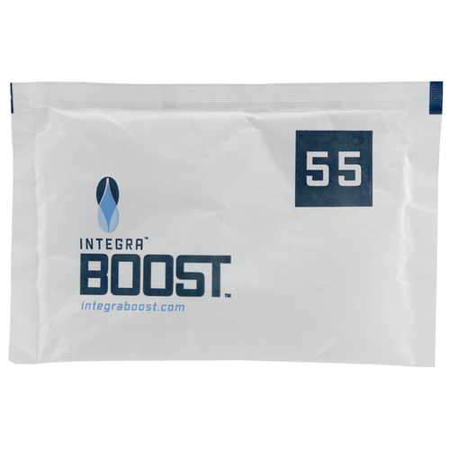 Integra Boost Integra Boost 67g Humidiccant Bulk 55% Individual (100/Pack) Integra Boost Integra Boost 67g Humidiccant Bulk 55% Individual (100/Pack)
