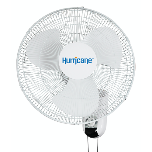 Hurricane Hurricane Classic Oscillating Wall Mount Fan 16 in (48/Plt) Hurricane Hurricane Classic Oscillating Wall Mount Fan 16 in (48/Plt)