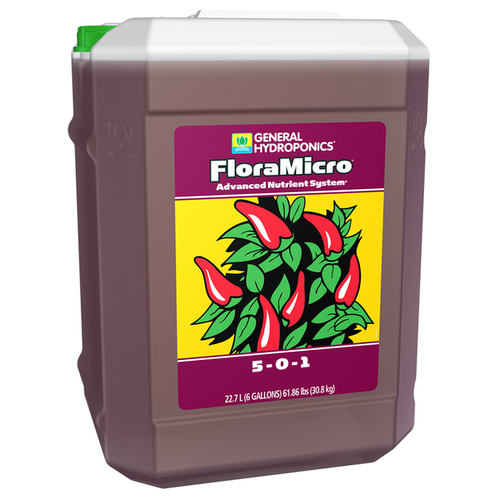 General Hydroponics GH Flora Micro 6 Gallon General Hydroponics GH Flora Micro 6 Gallon