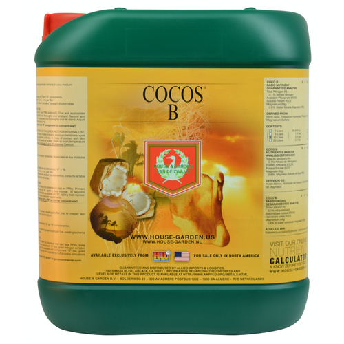 House & Garden House and Garden Cocos B 5 Liter (4/Cs) House & Garden House and Garden Cocos B 5 Liter (4/Cs)